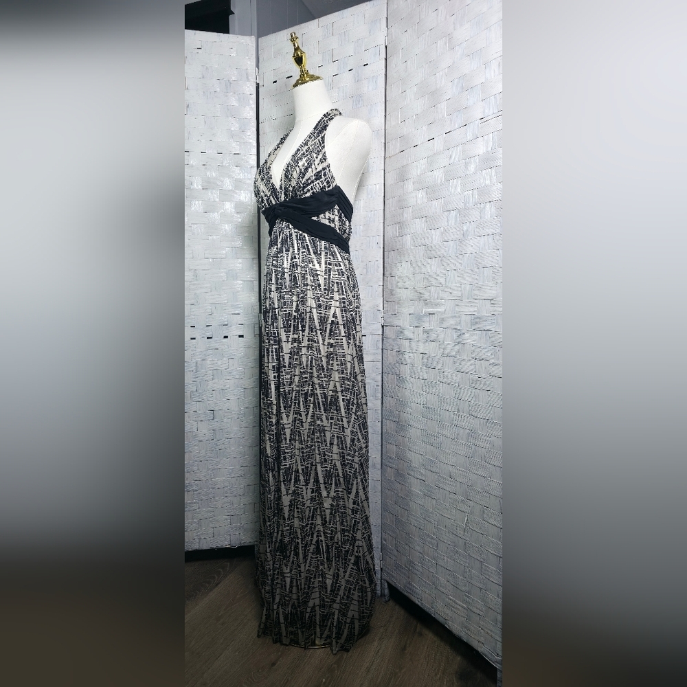BCBGMAXAZRIA silk maxi dress - Picture 7 of 10